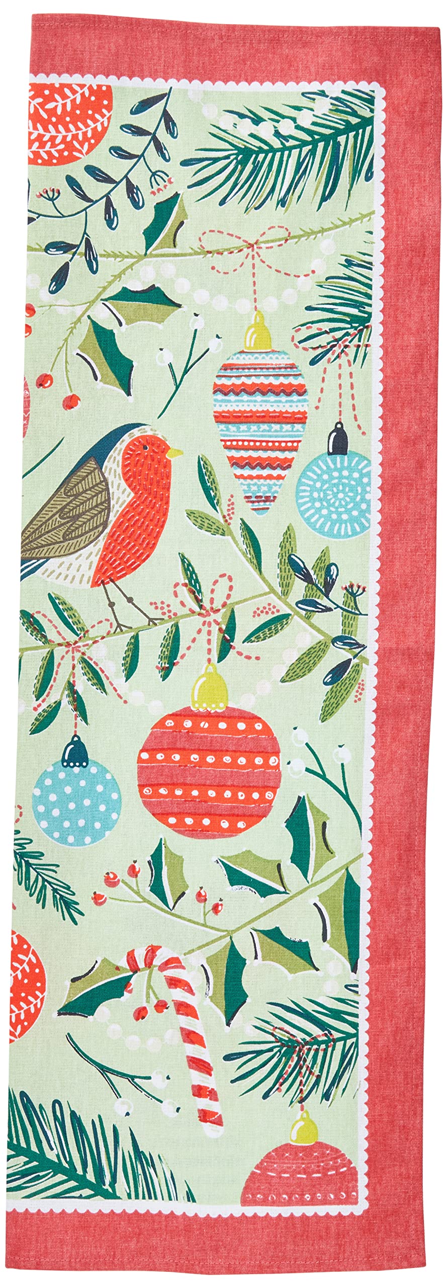 Ulster Weavers Cotton Tea Towel, 100%, Green, 48x74cm