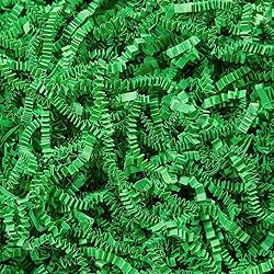 Mefleet 1 LB Crinkle Cut Paper Shred Filler Green