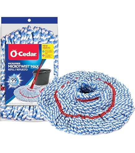メリーです(^o^)o Amazon.com: O-Cedar MicroTwist MAX Microfiber Twist Mop with 1
