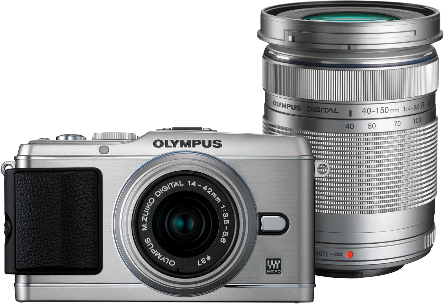 Olympus Pen E P3 Compact System Camera Double Zoom Kit Amazon Co Uk Camera Photo