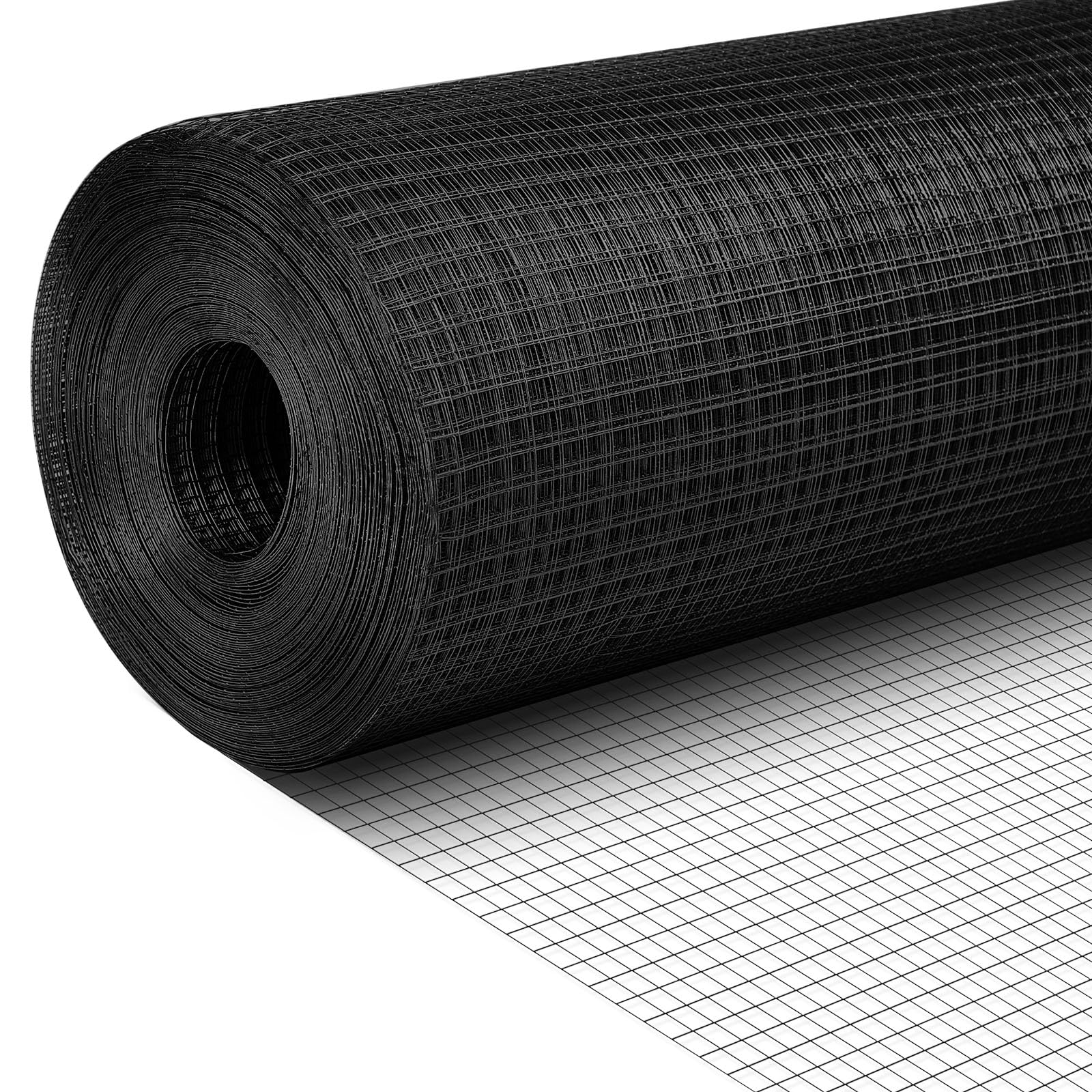 Photo 1 of Tatuo 60in X 100ft Hardware Cloth 21 Gauge Hot Dip Galvanized After Welded Cage Mesh Rolls 1/2 Inch Metal Chicken Wire Mesh Roll Wire Fencing Poultry Netting for Raised Garden Rabbit Rodent Animals