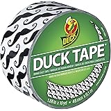 Duck Brand 281026 Printed Duct Tape, Mustaches, 1.88 Inches x 10 Yards, Single Roll