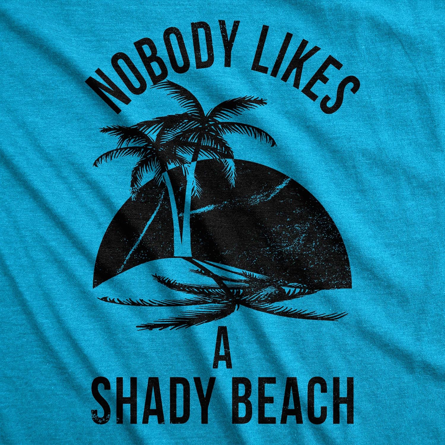 Crazy Dog T-Shirts Mens Shady Beach Funny Cool Tees Sleeveless Gym Workout Novelty Fitness Tanktop: Clothing