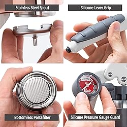 Flair UPDATED PRO 3 (White) - All manual lever