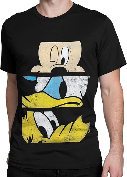 Amazon Disney メンズ ミッキーマウス ドナルドダック 冥王星 Tシャツ Tシャツ カットソー 通販 Amazon Disney メンズ ミッキーマウス ドナルドダック 冥王星 Tシャツ Tシャツ カットソー 通販
