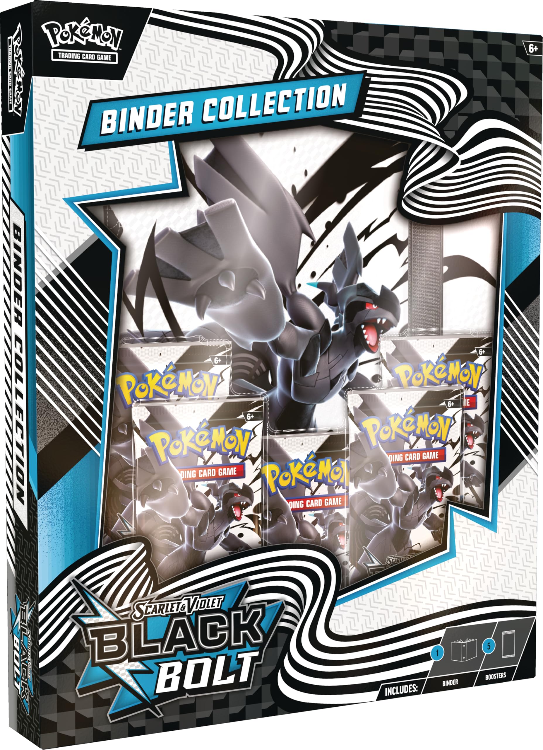 Pokemon TCG Scarlet & Violet 10.5 Black Bolt Binder Box