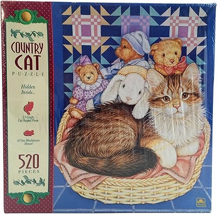 cat shaped jigsaw puzzle