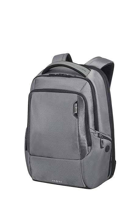title=Samsonite Cityscape Tech LP Zaino 15.6" Espandibile, Nylon, Steel Grey, 30 ml,