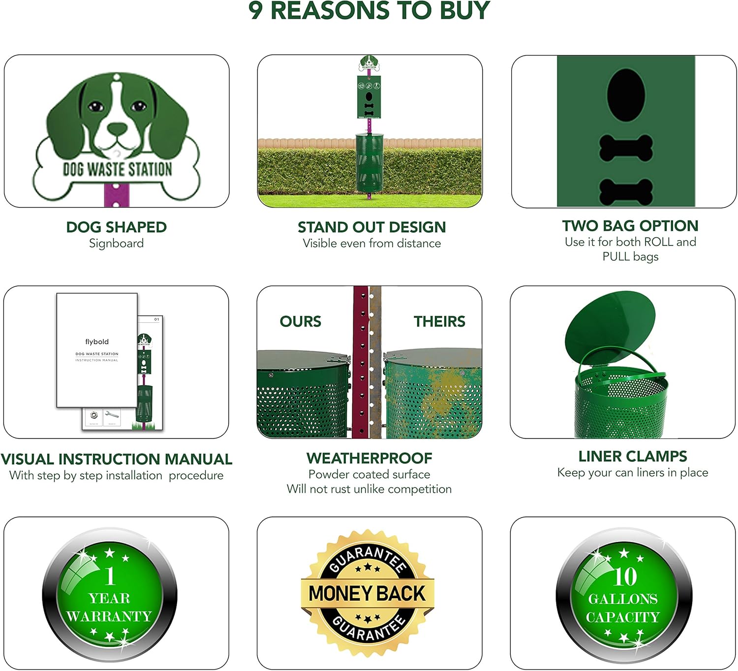 dog waste station amazon