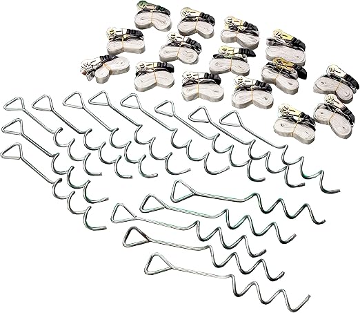 Árbol de sombra Kit de anclaje para Heavy Duty tiendas, toldos ...