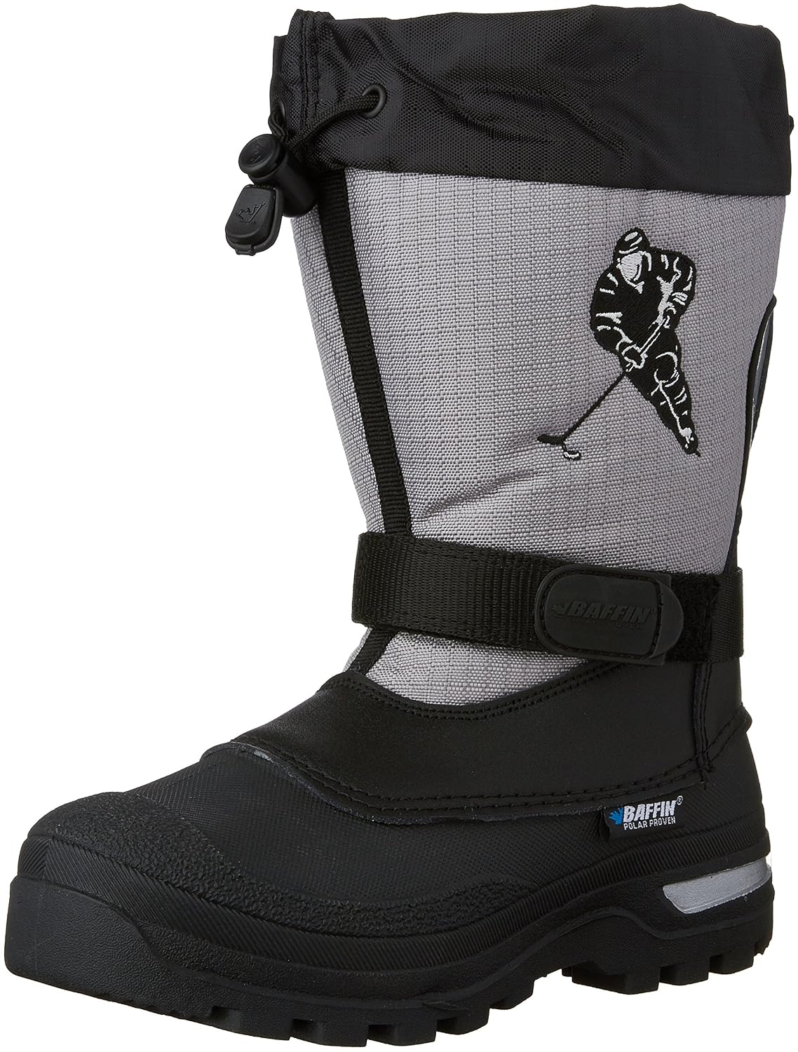 Baffin Youth's Hockey Boot Black 1 Boots