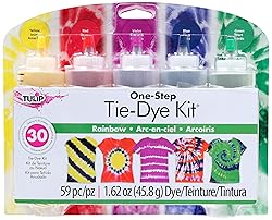 Tulip One-Step 5 Color Tie-Dye Kits Rainbow,1.62oz