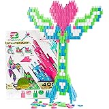 Pinblock Starter Pack ''Princess'' - Creative Smart Building Set for Boys and Girls with 400 Interlocking and Rotating Blocks, 3-in-1 Manual Included