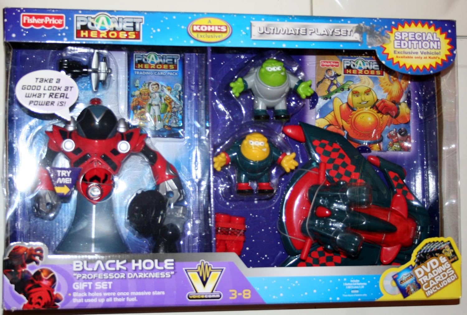 Heroes Ultimate Playset Black Hole "Professor