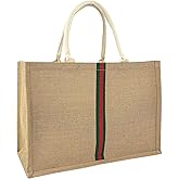 Hibala Woven Large Beach Bag Straw Beach Tote Handmade Weaving Shoulder Tassel Bag Handbag
