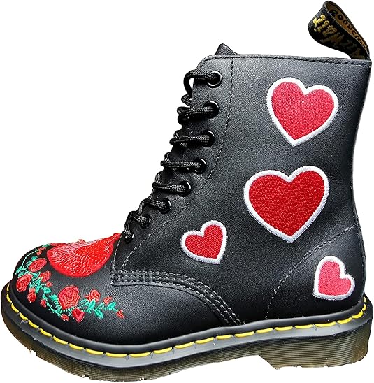 dr martens pascal hearts
