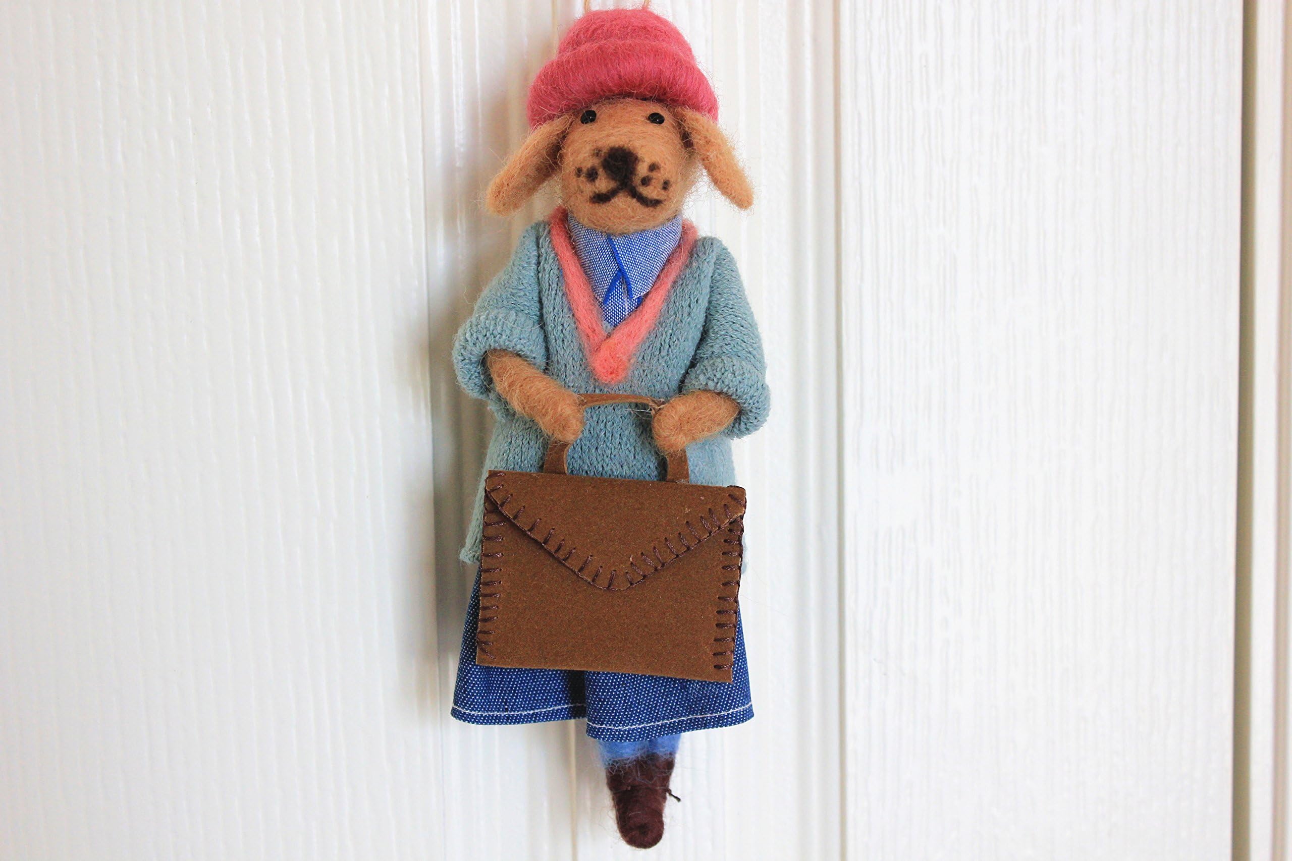 Needle felt , Needle felted dog , Handmade dog , Dog ,needle felt animal, Great gift , Holiday gift , Dog miniature (Made to Order)