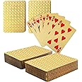 SWINILAYA Pokerkarten Set 2 Decks - Wasserdichte PVC Spielkarten Mit Geschenkbox