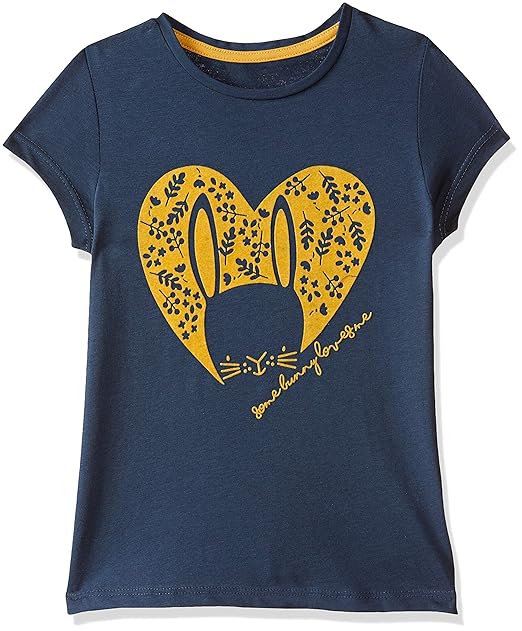 Baby Girls Floral Regular Fit T-Shirt