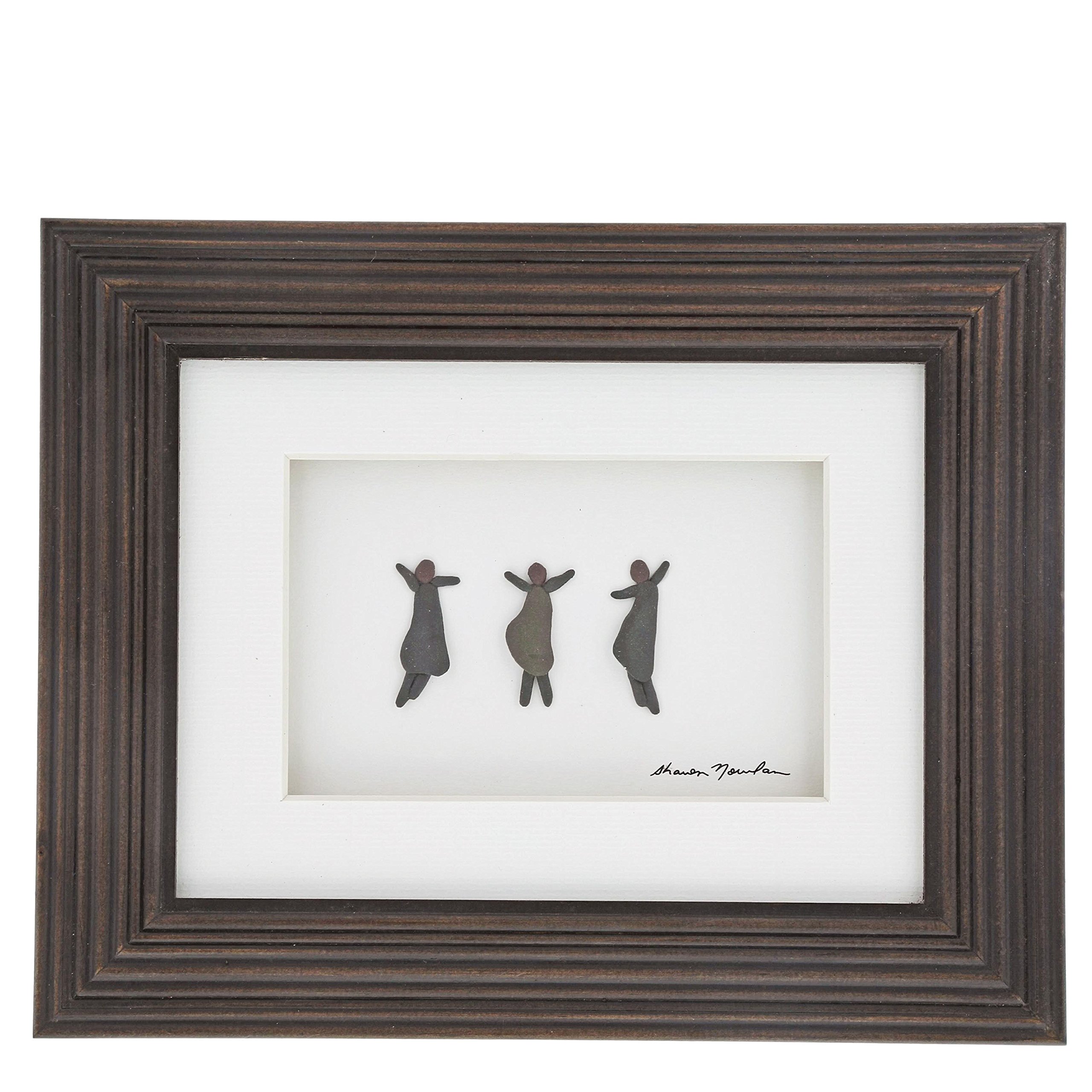 Sharon Nowlan Celebrate Life Framed Picture, Wood, Multi-Colour, 20 x 250 x 200 cm