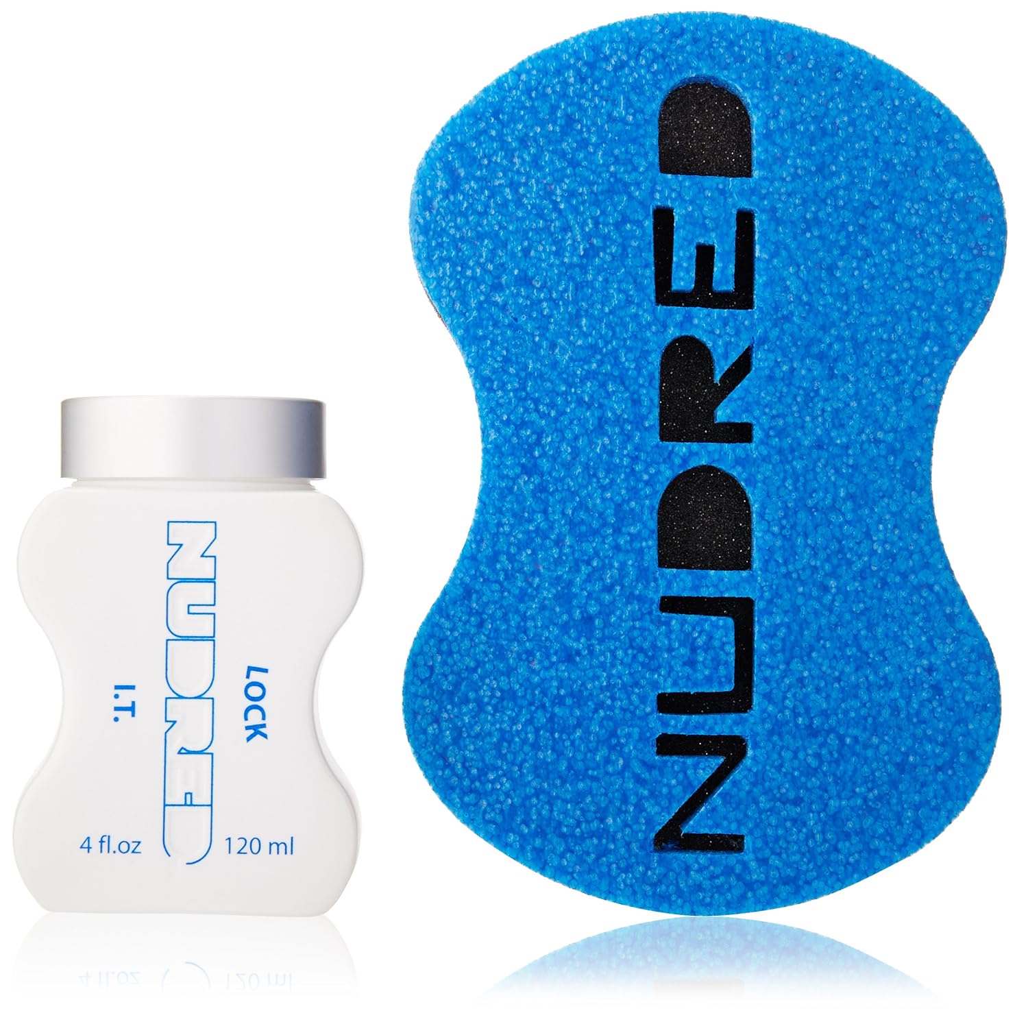 Lock I.T. SET | Strong but Soft Hold with BLUE Hair Sponge for Men/Women | The Original NUDRED Natural Hair Care System