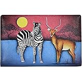Anna By Anuschka Women's Hand-Painted Genuine Leather Two Fold Wallet