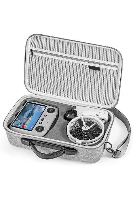 Valise Étude DJI Flip FPVtosky - Coque Rigide EVA | Pour Drone + Télécommande + 3 Batteries