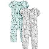 Simple Joys by Carter's baby-girls 2-pack Fashion Jumpsuits