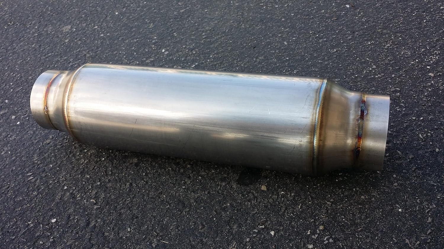 Aero Exhaust TR3.3 T304 3 inch inside diameter 4 inch body