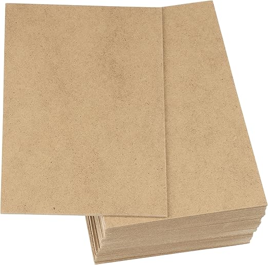 MDF Board 30Pack Wood Board, Medium Density Fibreboard, Hardwood