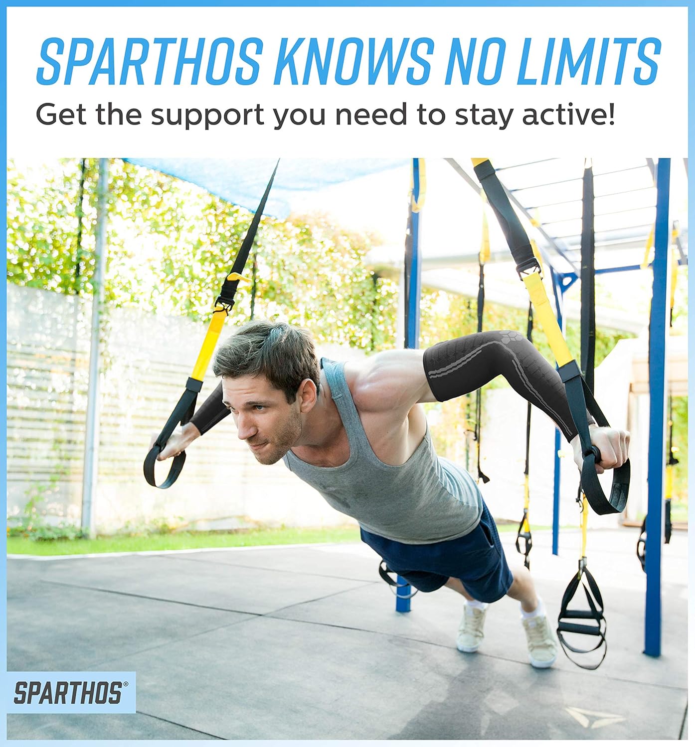 Sparthos Arm Compression Sleeves - Aid in Recovery and Support Active Lifestyle - Innovative Breathable Elastic Blend: Sports & Outdoors