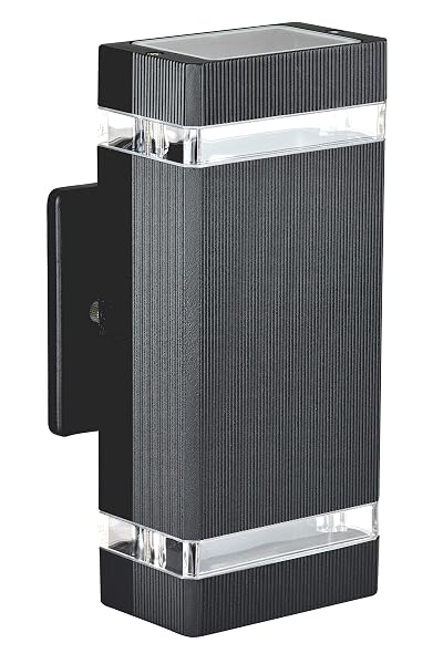 LMP 4 PACK LED SQUARE UP AND DOWN LIGHTS OUTDOOR WALL LIGHT，BODY IN ALUMINUM WATERPROOF OUTDOOR WALL LAMPS，3000K 5W WITH CERTIFICATE ETL