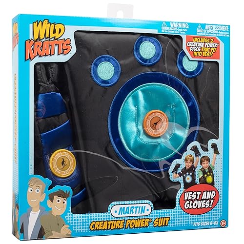Wild Kratts Creature Power Suit Martin (Large 6-8X) Includes Vest
