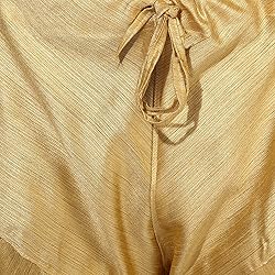 KISAH Men's Indian Biscotti Beige Benarasi Jute