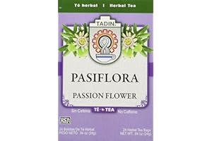 Tadin Tea, Pasiflora - Passion Flower Tea, 24 Tea Bags