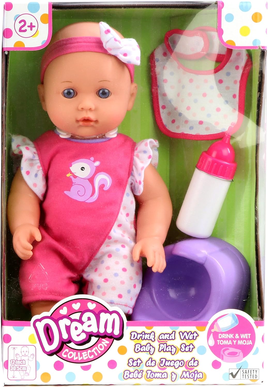 baby doll that drinks and wets