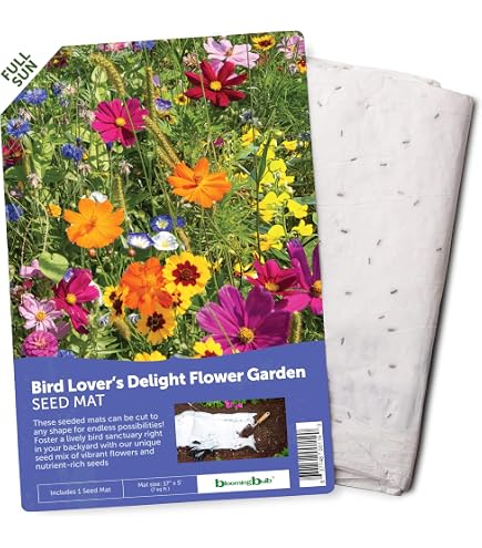 Amazon.com : Amturf Enterprises 25325 Ultra Wildflower Seed Blanket :  Patio, Lawn & Garden