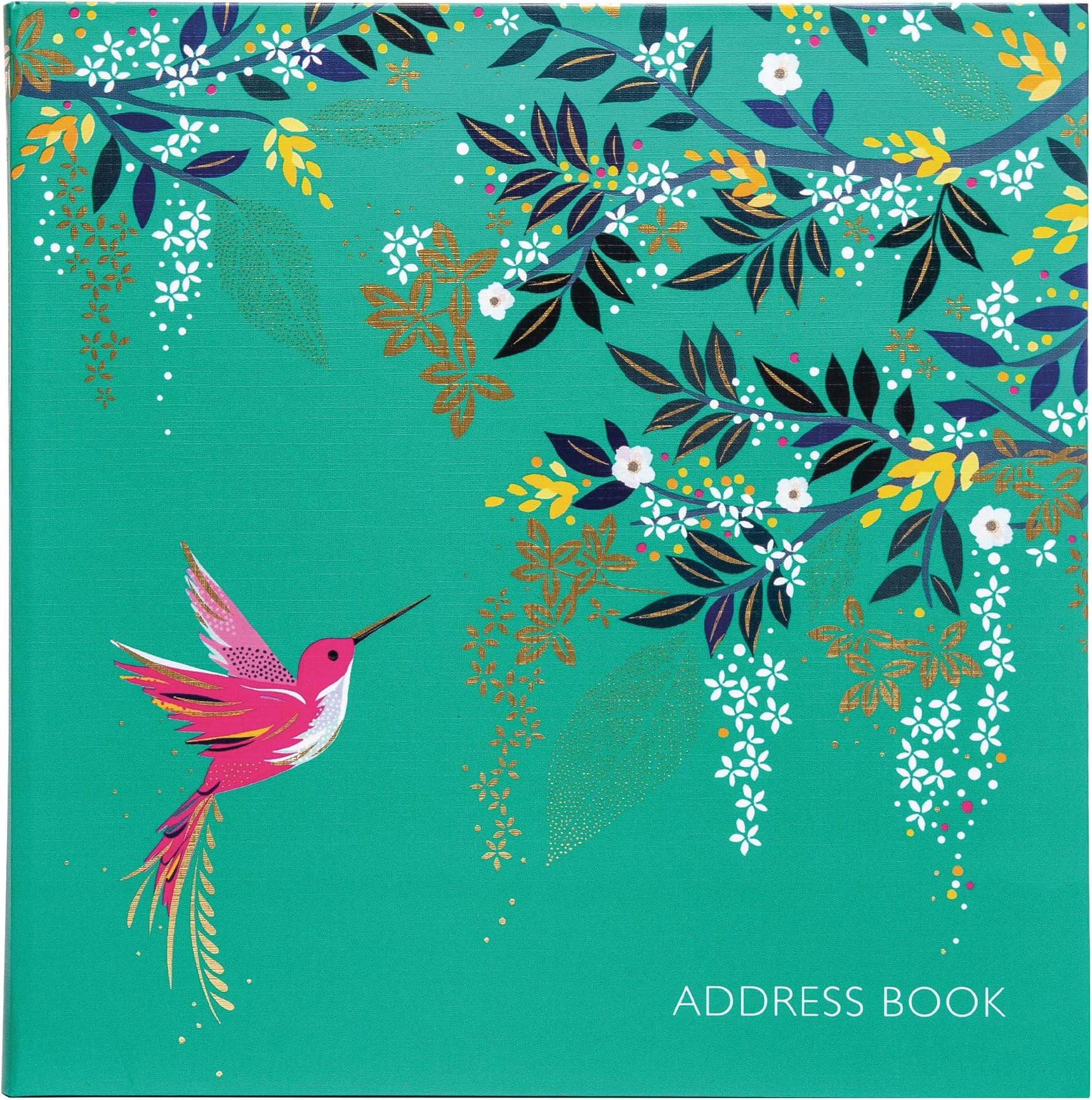 Sara Miller Address Book | Chelsea Collection | Hardback Address and Birthday Book | Telephone Book | Birthday Gifts for Her | Address Books with Alphabet Index | Presents for Women