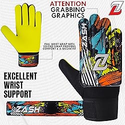 ZASH Soccer Goalie Gloves Youth Goalkeeper Gloves