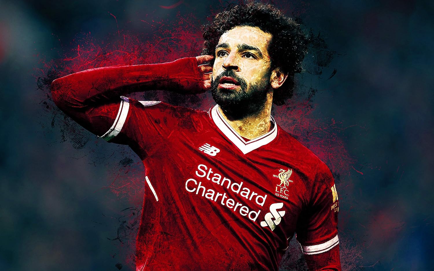 Amazon.com: Salah Ghaly Mohamed FC Galatasaray Footballer Poster