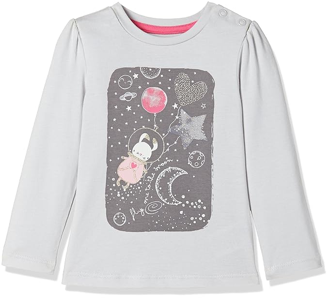 Baby Girls Floral Regular Fit T-Shirt