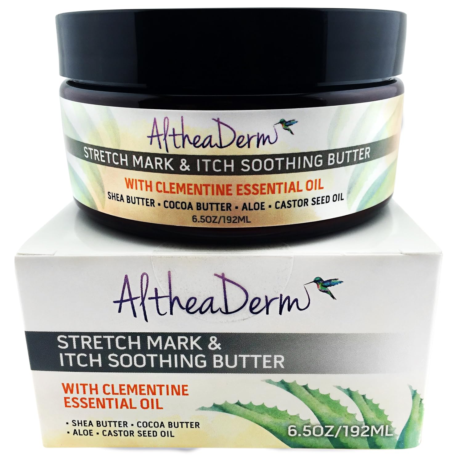 Stretch Mark Butter & Itch Soothing Butter w Clementine