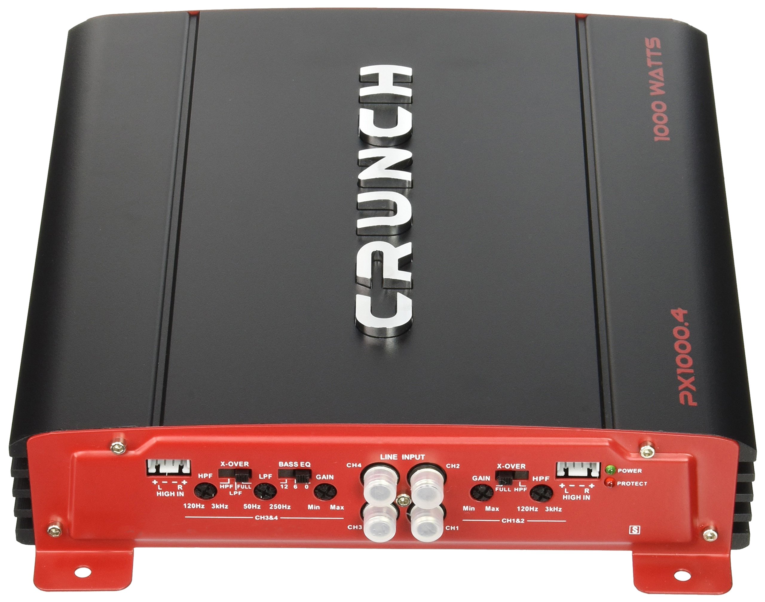 Crunch PX1000.4 Power Amplifier (Class Ab, 4 Channels, 1,000 Watts), 3