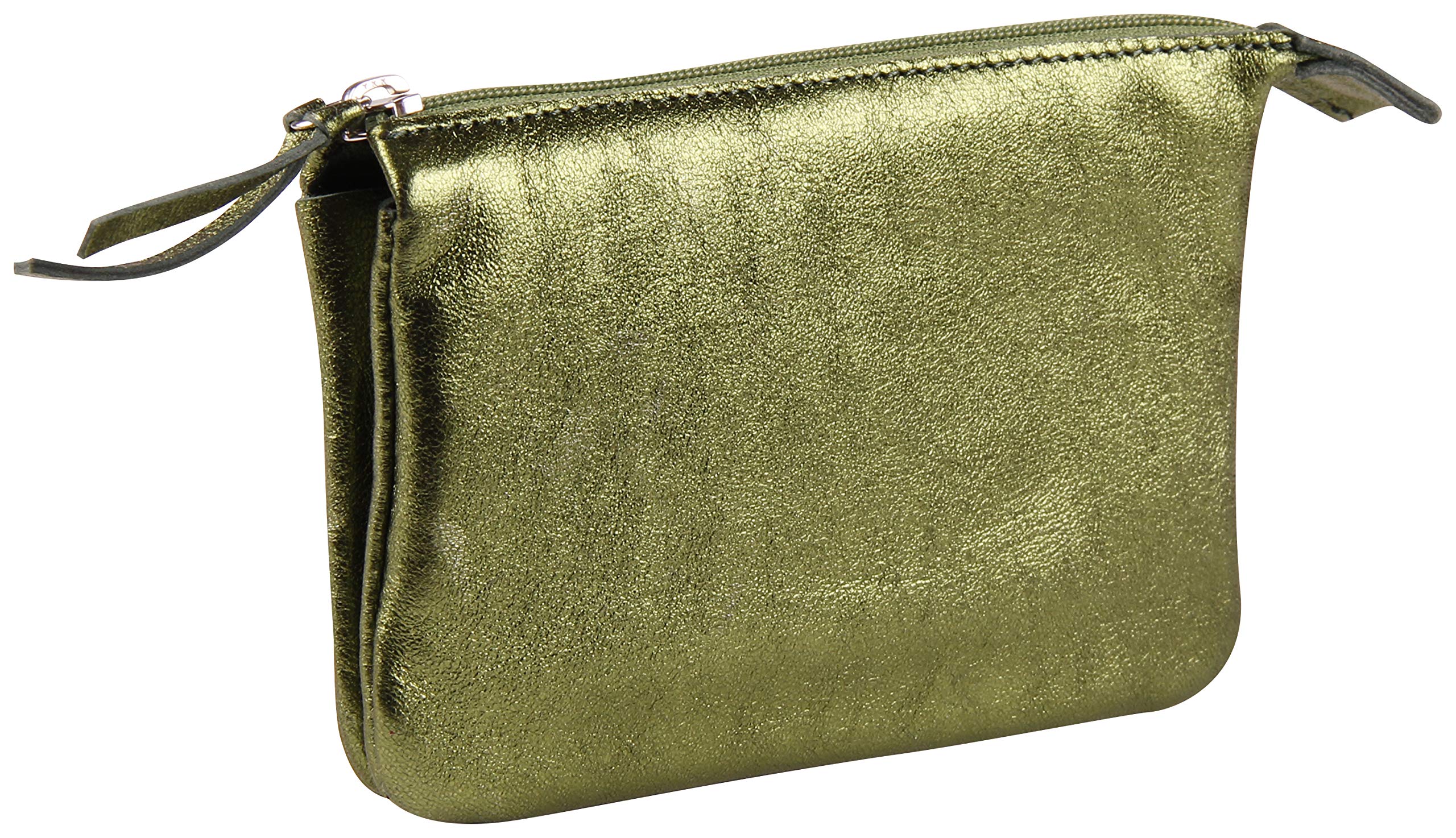 Clairefontaine Cuirisé Pencil Cases, 13 cm, Green (Verde)