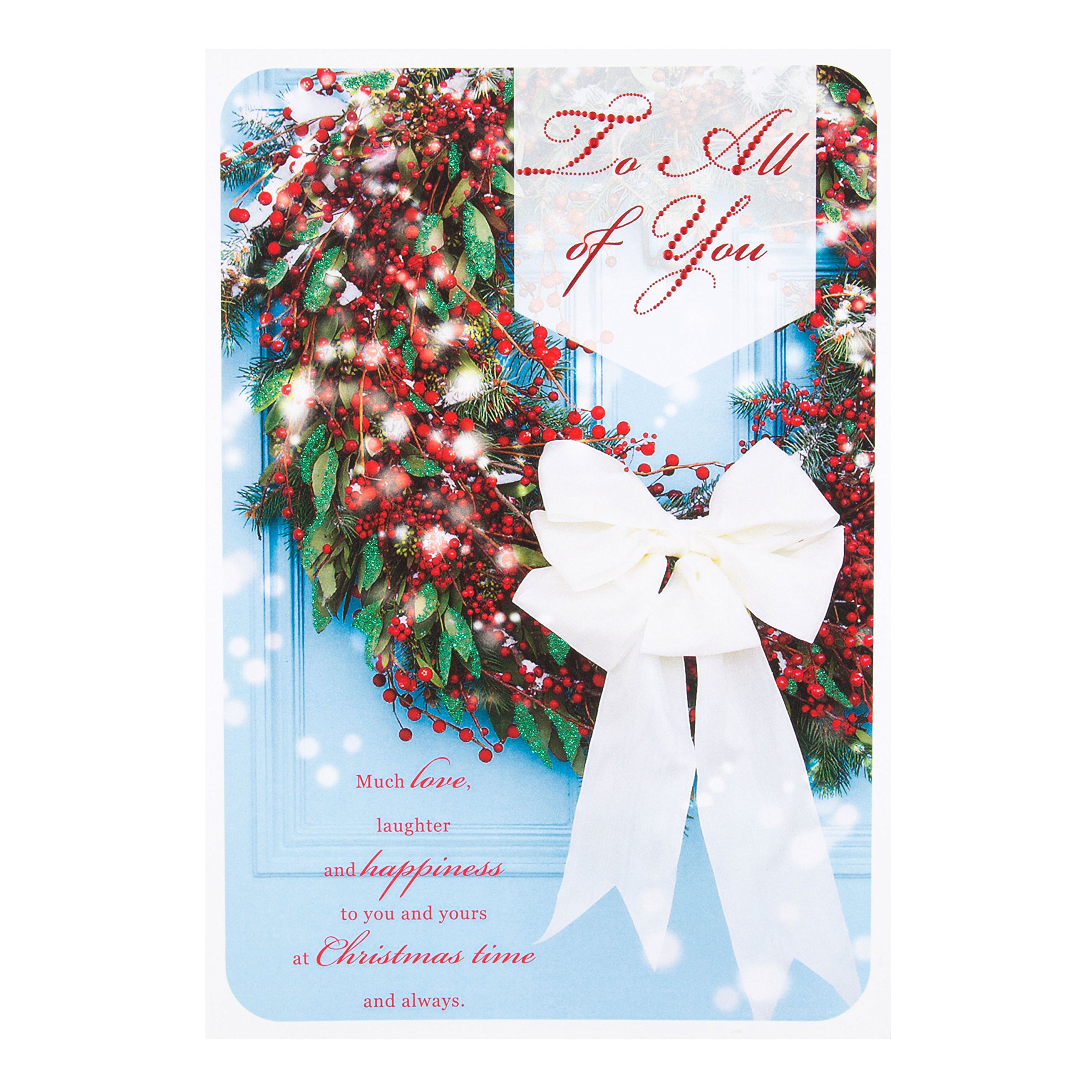 Hallmark to All Christmas Card 'Christmas Time'- Medium