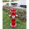 Fire Hydrant Garden Statue for Dogs to Pee On,Puppy Pee Post Training Tool Resin Statue,Indoor Outdoor Fire Hydrant Decor Figurines for Yard Art and Garden Lawn,The Perfect Firefighter Ideal Choice