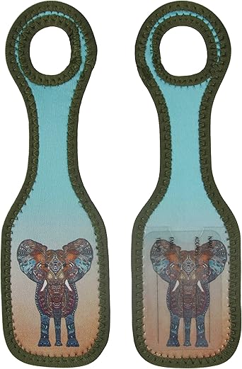 neoprene luggage tags