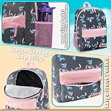 Disney Stitch Backpack for Girls Navy Pink Rucksack School Bag view 4