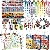 Vanblue Race Car Party Favors Hot Car Themed Birthday Party Decoration Racing Party Supplies Gift for Boy Kids Treat Gift Bags Stuffers Pinata Filler Classroom Rewards
