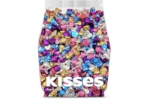 YUMMY CHEW Assorted Kisses Candy Bulk Pack - 200 Pieces of Assorted Kisses Individually Wrapped Chocolate Candy - Bulk Chocolate for Gift Bags, Party Favors, Snacking and Sharing – 2 Pounds